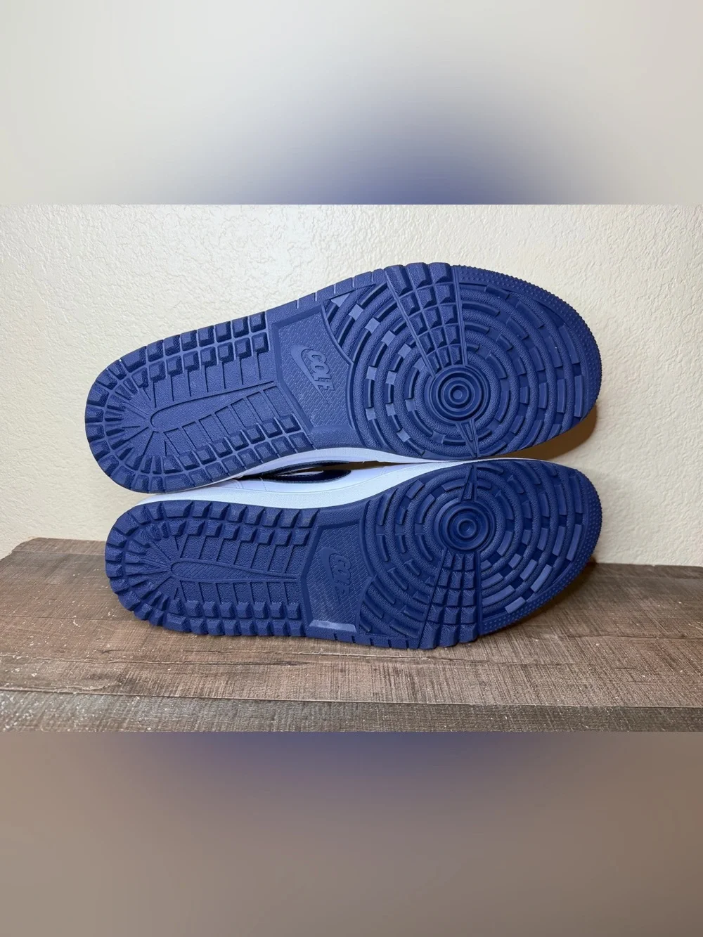 Air Jordan 1 Mule Golf “White Midnight Navy” - Size 13 Men.